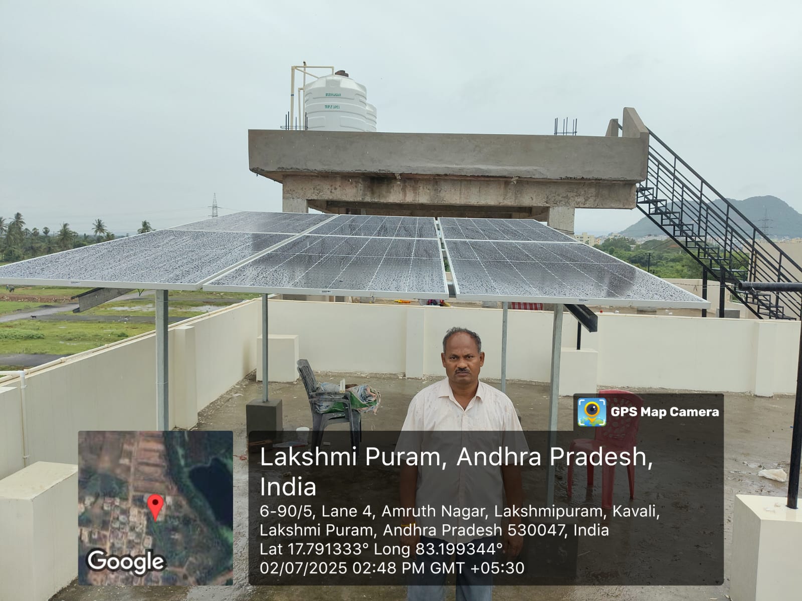 Rooftop Solar — Lakshmipuram, Kavali